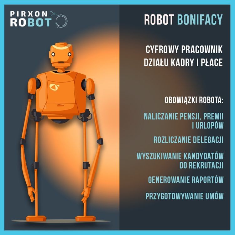 Powstała pierwsza w Polsce Agencja Pracy Robotów, Pirxon