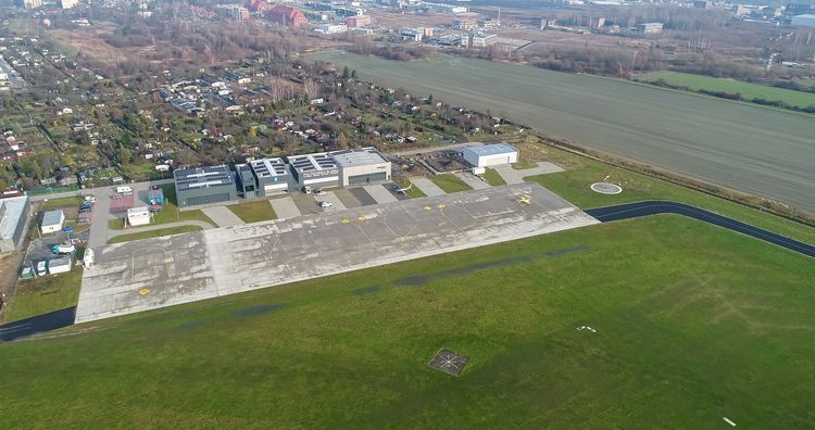 Gliwickie lotnisko się rozwija. GAPR: produkcja pierwszych samolotów jeszcze w tym roku, R. Neumann / UM w Gliwicach,  K. Krzemiński