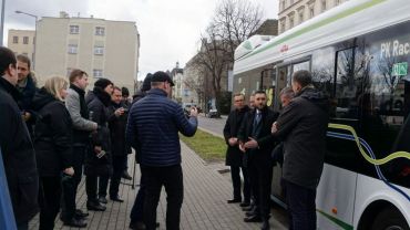 E-bus Rafako na ulicach Raciborza