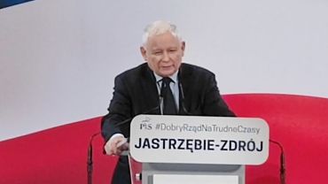 Wizyty prezesa PiS na Śląsku. Jarosław Kaczyński gościł w Katowicach i w Jastrzębiu-Zdroju