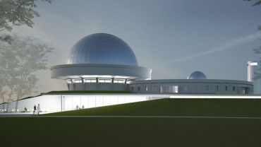 Planetarium z innej planety - zdjęcia, wizualizacje