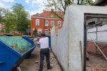 Lubliniec: burmistrz rozebrał miejski garaż. Firmy chciały zbyt dużo pieniędzy, 
