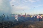 Związkowcy zablokowali Euroterminal w Sławkowie. 