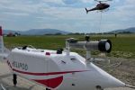 Zagadkowy helikopter z dziwną aparaturą lata nad miastami na Śląsku. Zobaczcie, o co chodzi, 