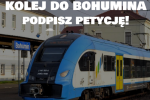 Chcą przywrócenia pociągów do Bohumina. Za przejazd w IC trzeba płacić nawet 150 zł!, petycjeonline.com/bohumin