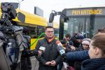 Katowice: pierwszy autobus elektryczny zaczął wozić pasażerów, 
