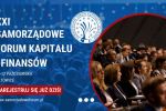 XXI Samorządowe Forum Kapitału i Finansów w Katowicach już w październiku, 